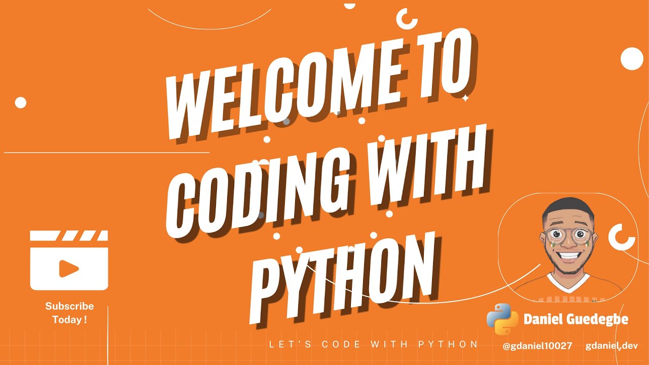 Welcome To Coding With Python Youtube