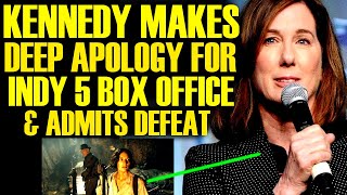 Kathleen Kennedy Makes Deep Apology For INDY 5 BOX OFFICE FAILURE! Proof Dial Of Destiny Is Wrecked