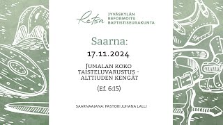 Jumalan koko taisteluvarustus - Alttiuden kengät (Ef. 6:15)