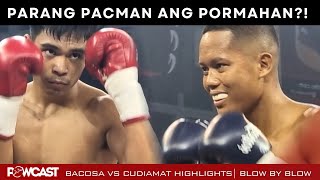 Eman Bacosa vs Jommel  Kudiamat Boxing Highlights | Manny Pacquiao's Blow by Blow Promotions