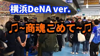 商魂こめて？！闘魂こめて DeNAファン席