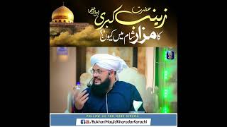 Syeda Zainab Bint Ali Ka Mazar Sham Me Kuo? @allamakhadimhussainrizvi3600