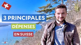 3 principales dépenses en Suisse - Frontalier et Résident Suisse - Coût de la vie