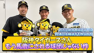 阪神タイガースさん、もう馬鹿にされる球団じゃない件【なんJ/2ch/5ch/ネット 反応 まとめ/阪神タイガース/藤川球児】