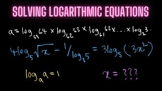 How to solve logarithmic equations. AA SL | AA HL IBDP math