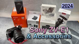 Compact Power: Sony ZV-E1 & Essential Accessories for 2024