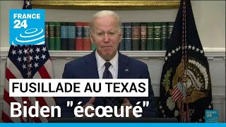 Fusillade au Texas : Joe Biden \