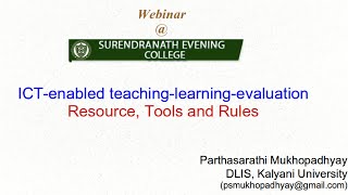 ICT-enabled teaching-learning-evaluation