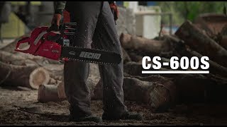 ECHO CS-600S chainsaw used by loggers in Malaysia- See the features that professionals depend on.