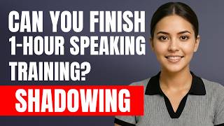 Improve English Speaking with Shadowing Practice | Repeat After Me Twice
