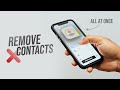 How to Delete All Contacts on iPhone (multiple ways)