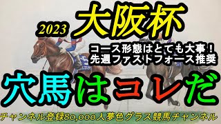 【穴馬はコレだ】2023大阪杯！コース形態、展開から2頭をご紹介！先週はこっそりとファストフォース推奨