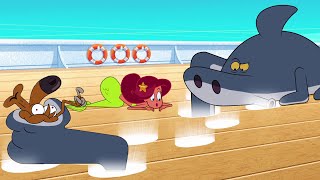 ZIG e SHARKO 🌴 TEMPORADA 4 | Borracha mágica ✨ Zig e Sharko Brasil | Desenho Animado em português