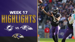 Highlights: Ravens’ Top Plays vs. Dolphins | Baltimore Ravens