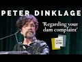 Peter Dinklage reads a very funny letter in defence of beavers