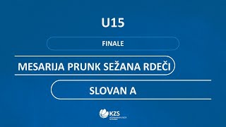 F8MU15 - Mesarija Prunk Sežana rdeči : Slovan A - finale - Sezona 2020/21