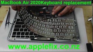 Macbook Air 2020 A2337 Keyboard replacement Complete guide | Macbook Repair Hamilton NZ AppleFix