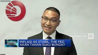 Inflasi AS Stabil, The Fed Bakal Tahan Suku Bunga?