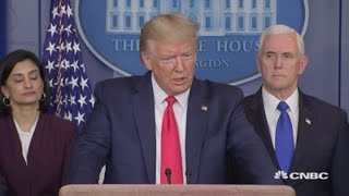 President Donald Trump: Calling it the 'Chinese virus' is not racist at all, it comes from China