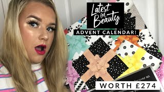 LATEST IN BEAUTY 24 DAYS OF LIBMAS 2019 ADVENT CALENDAR UNBOXING - WORTH £274 | AMBER HOWE