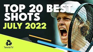 TOP 20 BEST ATP Tennis Shots \u0026 Rallies: July 2022