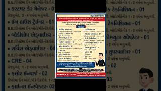 ગાંધીનગર જોબ @ Gandhinagar job @ 30/01/2025 #trending #job #gujarat #shorts #shortvideo