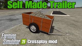 Self Made Trailer / FS25 crossplay mod