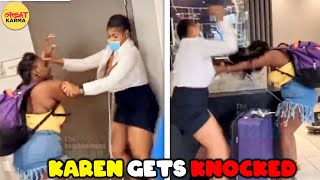 Racist Karens Bullies With The Wrong People! And Got INSTANT KARMA | Best Of The Week 1| GREAT KARMA