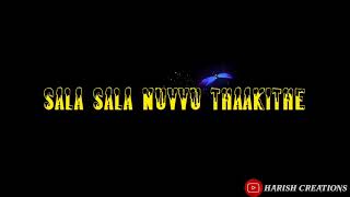 jala jala patham nuvvu  lyric song with black screen uppena movie.