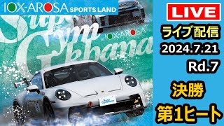 【全日本ジムカーナ】2024年JAF全日本ジムカーナ選手権第7戦イオックス　決勝第１ヒート