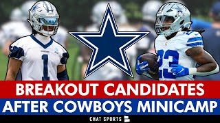 Cowboys BREAKOUT Candidates AFTER Dallas Cowboys Minicamp Ft. Rico Dowdle & DeMarvion Overshown