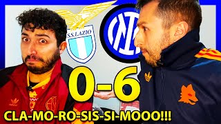 LAZIO-INTER 0-6: CLA-MO-RO-SIS-SI-MOOO‼️