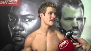 Sage Northcutt Exclusive - "Negative comment are funny" at UFC ON FOX 18