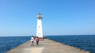 Sodus Point Lighthouse (old) Sunny Day, Sodus Point, New York