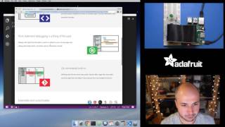 Raspberry Pi Quick Look at Visual Studio Code for Pi Python Coding w/ Tony D! @adafruit #LIVE