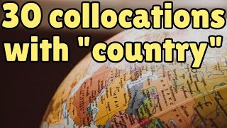 30 English collocations with the word \