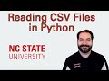 Reading CSV Files with Python's CSV Library