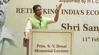 Rethinking India's Economy for the 21st Century by Shri Sanjeev Sanyal