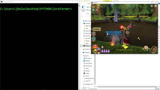 Running and modifying the script | Running a Wizard101 python bot