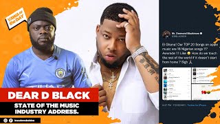 Dear DBlack, Ghanaians Don’t Owe The Ghanaian Musician Anything