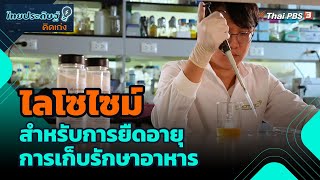 ไลโซไซม์ สำหรับการยืดอายุการเก็บรักษาอาหาร | ไทยประดิษฐ์คิดเก่ง