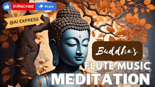 Buddha Meditation Music | Buddha's Flute Music for Meditation & Zen for 1 Hour | Healing Flute Music
