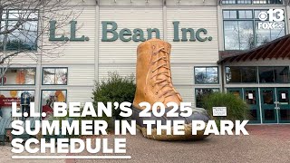 L.L. Bean unveils Summer in the Park schedule with daily free activities