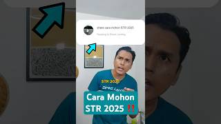 Cara Mohon STR 2025!