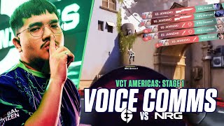 This Is A Super Team!? | EG vs NRG Stage 1 Comms