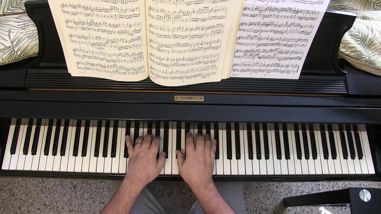 BACH: Prelude In B-flat Minor, WTC 2 (BWV 891) - YouTube