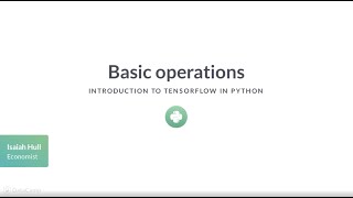 Python Tutorial : Basic operations