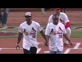 chc@stl gm1 sanders and brother throw first pitch