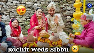 Rachit Sibbu Dream Wedding 🥺❤️Finally We Did it 😍 Rachit Rojha Vlogs