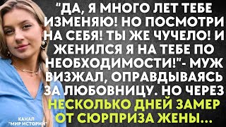 Да, я тебе изменяю! Но посмотри на себя! Ты же чучело - визжал муж, оправдываясь за любовницу. Но…